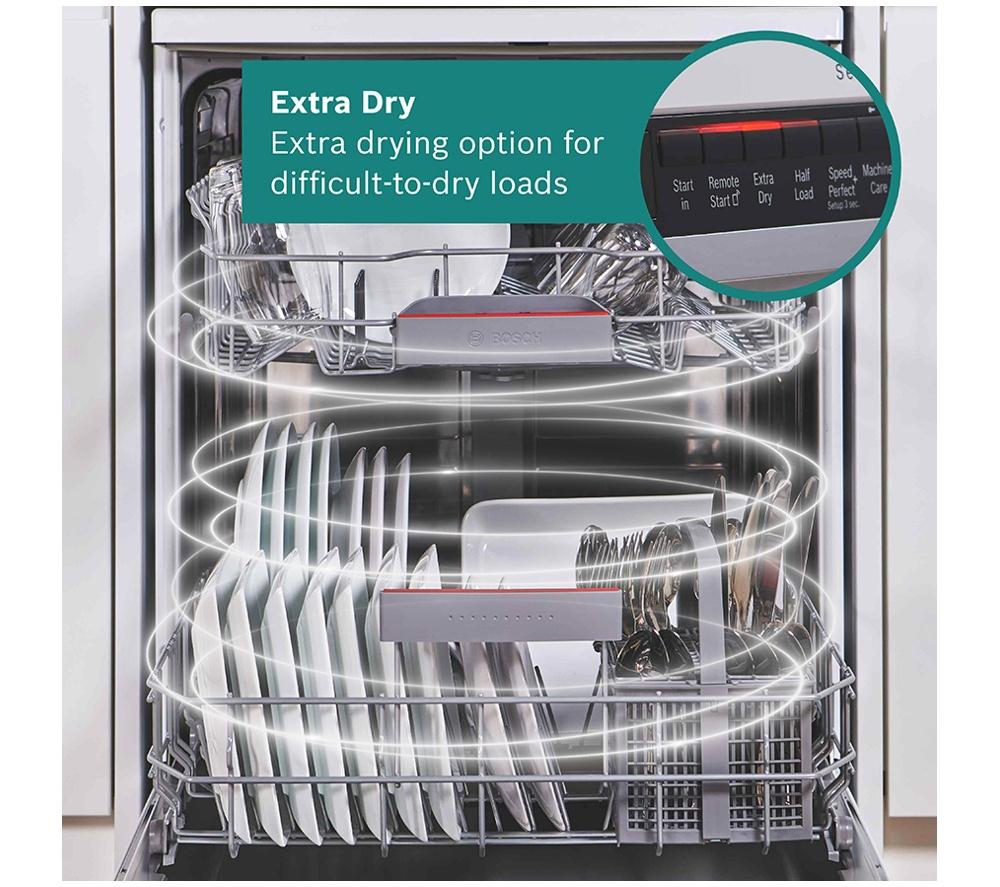 BOSCH Series 4 SMS4EKW06G Full-size WiFi-enabled Dishwasher - White image number 7 of 21