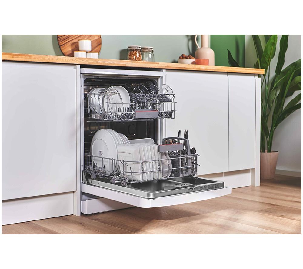BOSCH Series 4 SMS4EKW06G Full-size WiFi-enabled Dishwasher - White image number 10 of 21