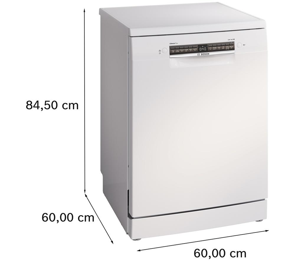 BOSCH Series 4 SMS4EKW06G Full-size WiFi-enabled Dishwasher - White image number 15 of 21