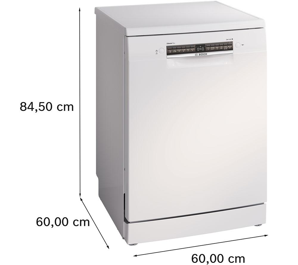 BOSCH Series 4 SMS4EMW06G Full-size WiFi-enabled Dishwasher - White image number 11 of 14