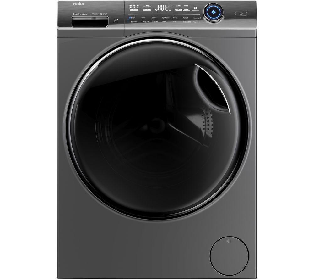 HAIER I Pro Series 7 Plus HW100-B14979S8U1 WiFi-enabled 10 kg 1400 rpm Washing Machine – Black, Black