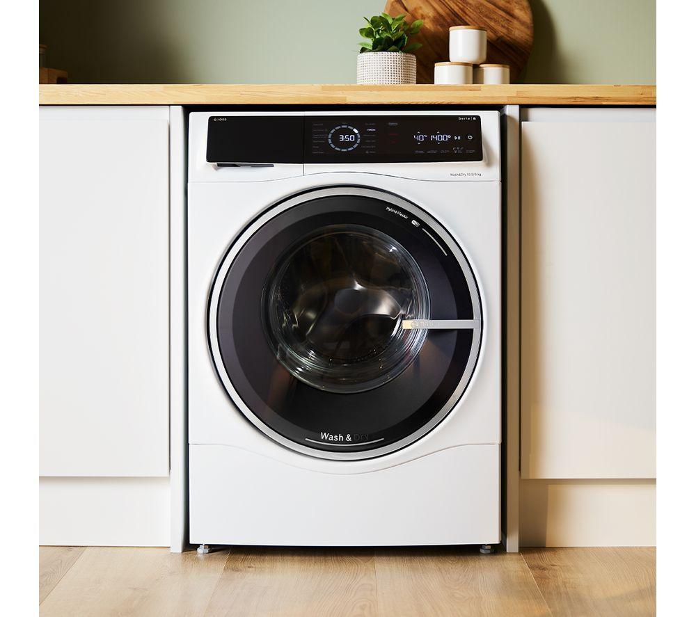 BOSCH Series 8 i-DOS WNC25410GB 10.5 kg Washer Dryer - White image number 12 of 16