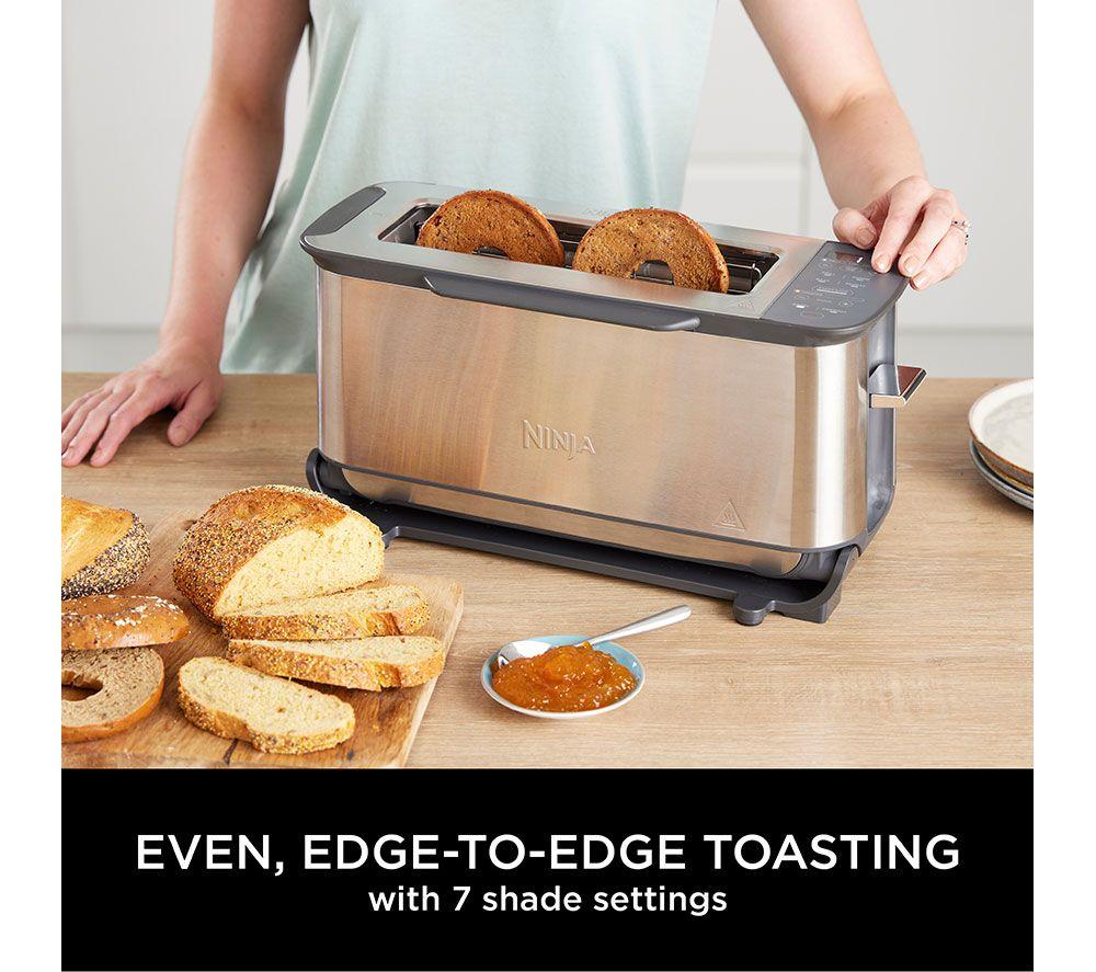 NINJA Foodie ST202UK 3-in-1 Toaster, Grill & Panini Press - Stainless Steel image number 3 of 13