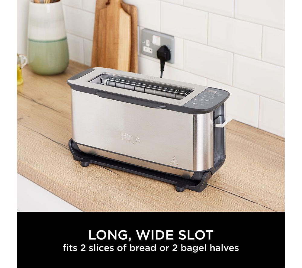 NINJA Foodie ST202UK 3-in-1 Toaster, Grill & Panini Press - Stainless Steel image number 4 of 13