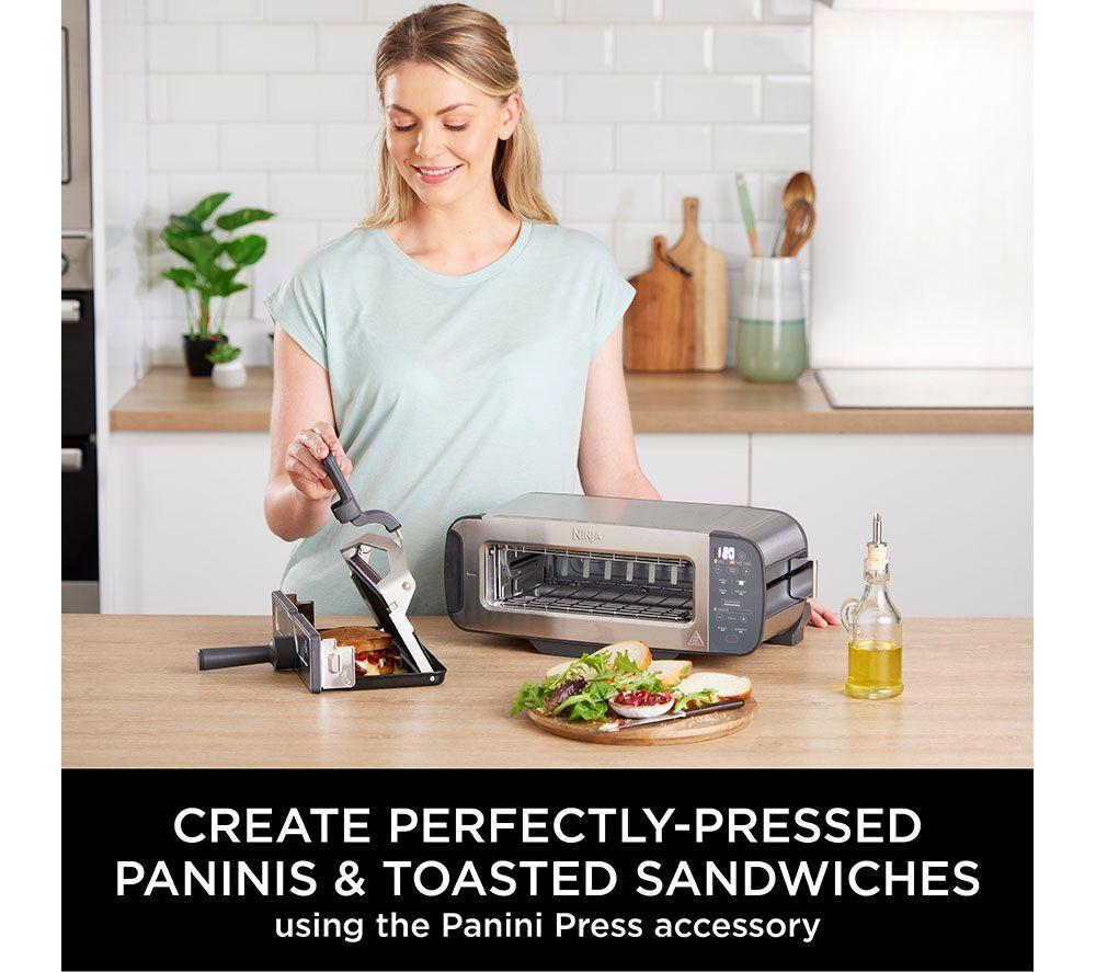NINJA Foodie ST202UK 3-in-1 Toaster, Grill & Panini Press - Stainless Steel image number 6 of 13