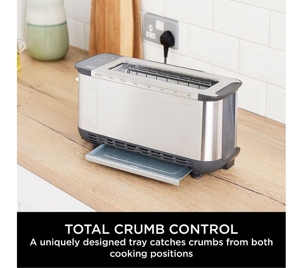 NINJA Foodie ST202UK 3-in-1 Toaster, Grill & Panini Press - Stainless Steel image number 7 of 13