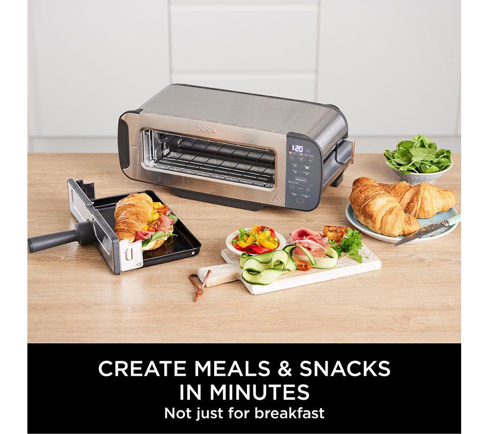 NINJA Foodie ST202UK 3-in-1 Toaster, Grill & Panini Press - Stainless Steel image number 8 of 13