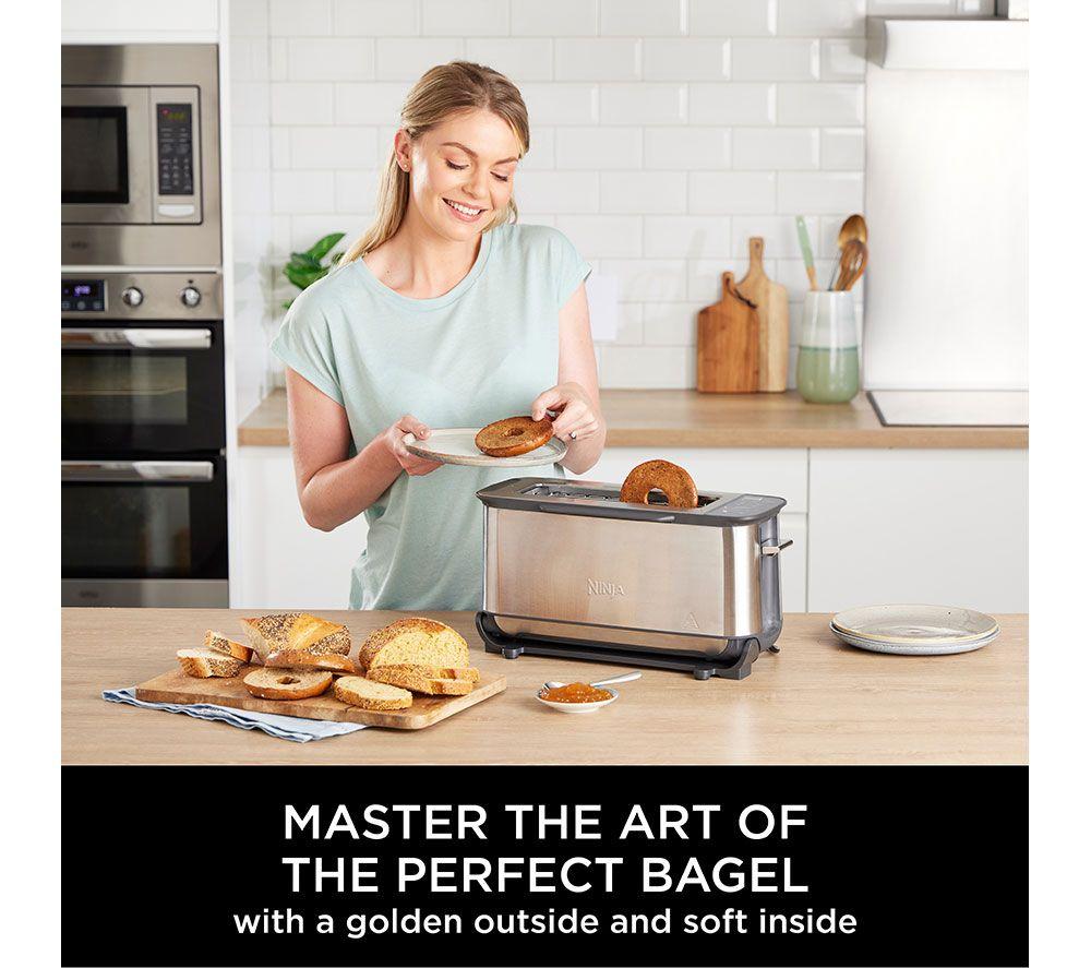 NINJA Foodie ST202UK 3-in-1 Toaster, Grill & Panini Press - Stainless Steel image number 9 of 13