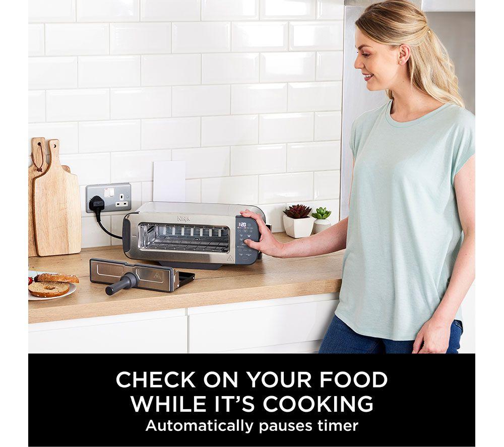 NINJA Foodie ST202UK 3-in-1 Toaster, Grill & Panini Press - Stainless Steel image number 11 of 13