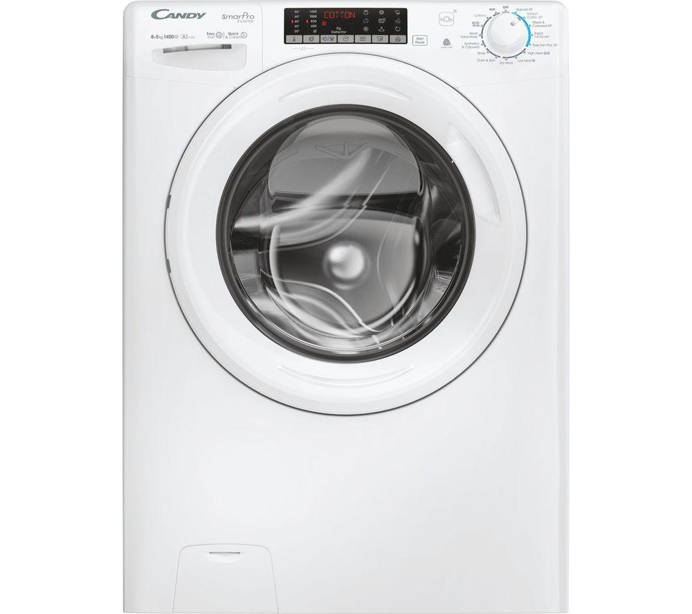 CANDY Smart Pro Inverter CSOW4856TWM6-80 WiFi-enabled 8 kg Washer Dryer - White, White