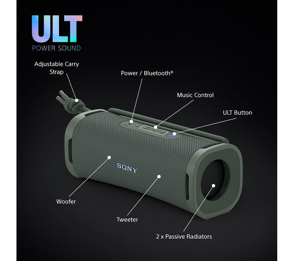 SONY ULT FIELD 1 - Wireless Bluetooth Portable Speaker - Forest Gray - image 9