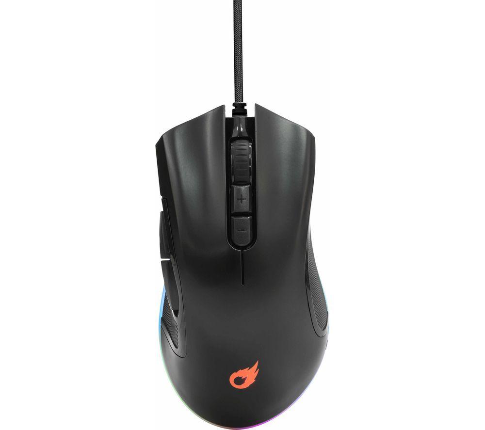 ADX ADXM1425 RGB Optical Gaming Mouse - Black