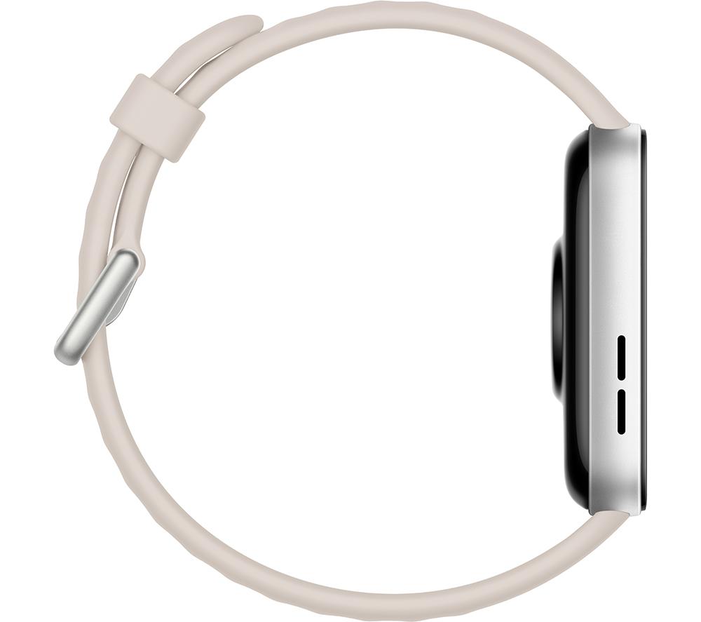 HUAWEI Watch Fit 3 - Silver with White Fluoroelastomer Strap image number 5 of 8
