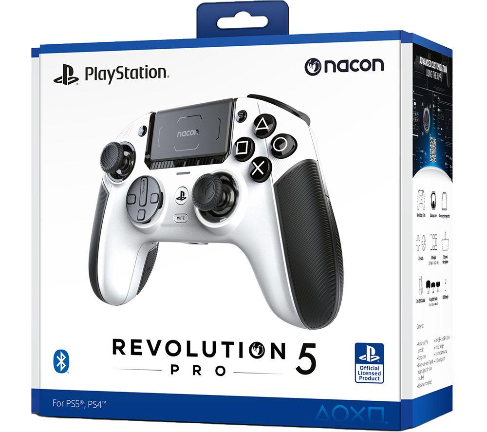 NACON Revolution 5 Pro Wireless Controller - White image number 7 of 8
