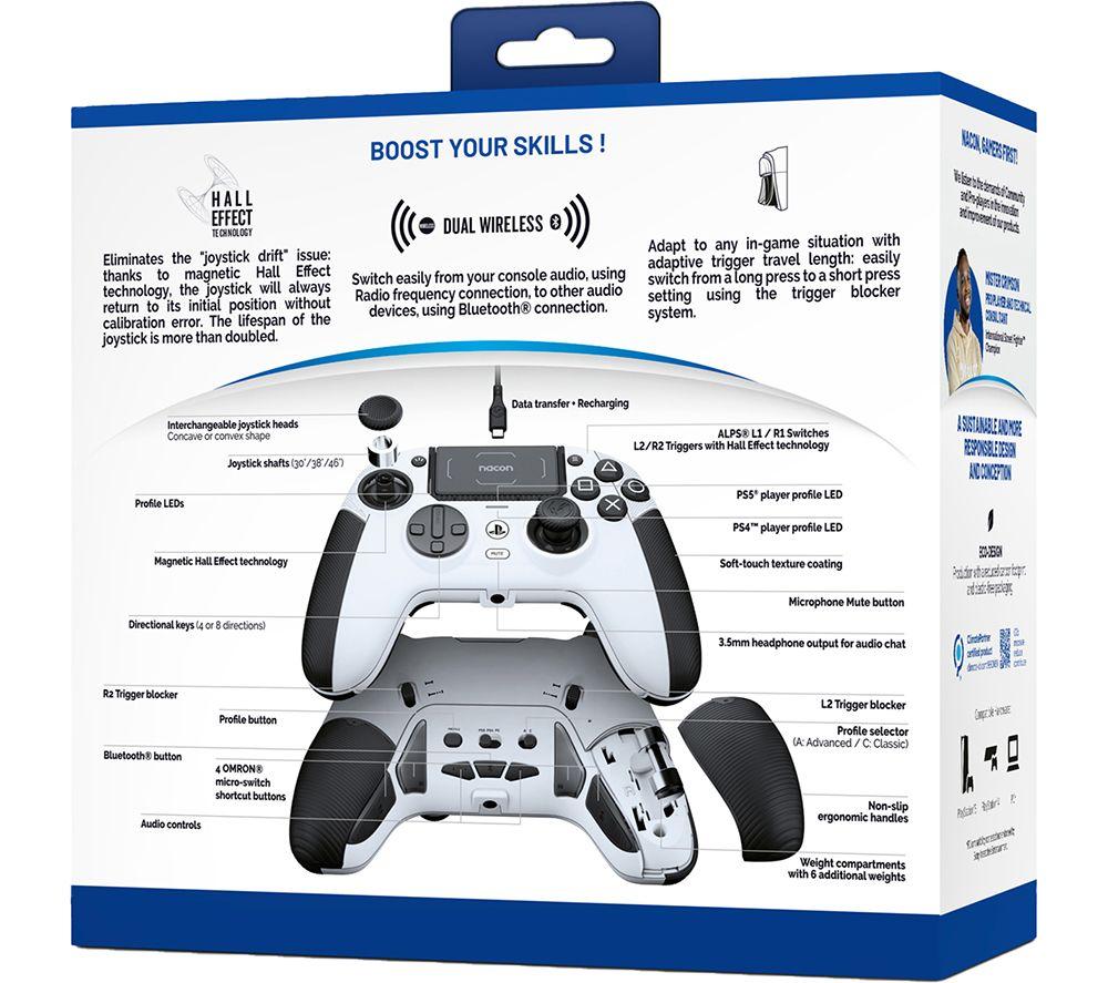 NACON Revolution 5 Pro Wireless Controller - White image number 8 of 8