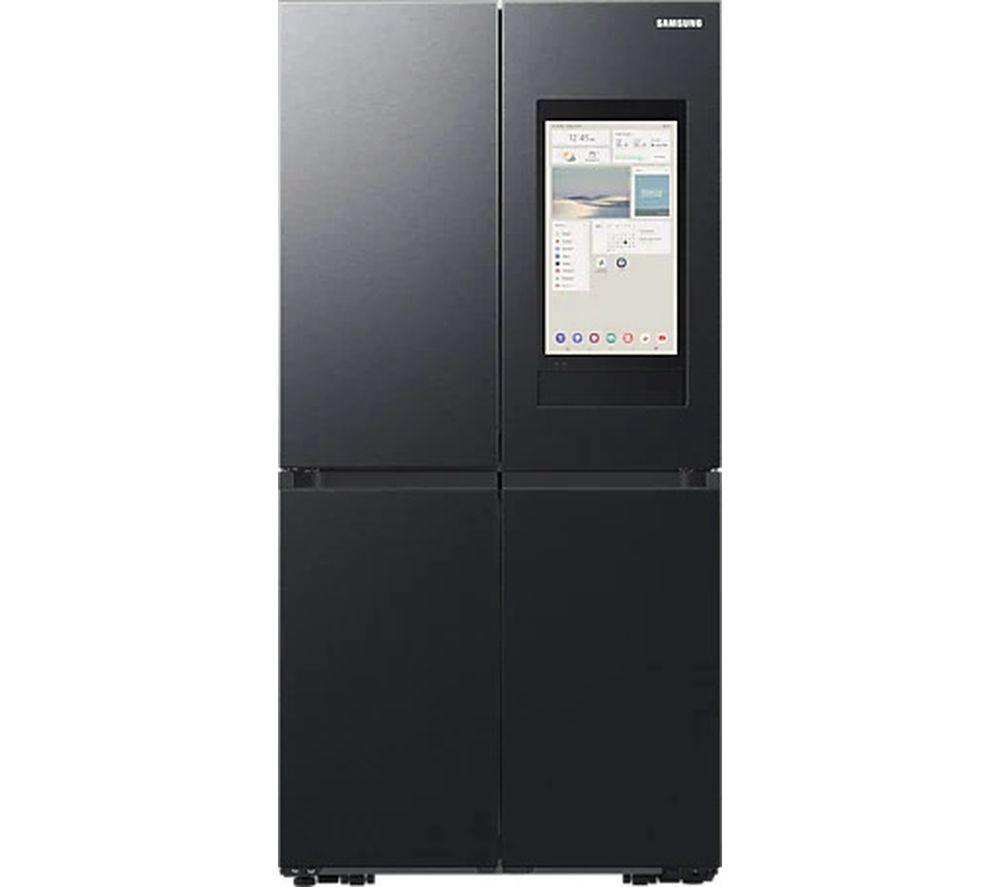 SAMSUNG Family Hub with AI Vision RF65DG9H0EB1EU Smart Fridge Freezer - Black, Black