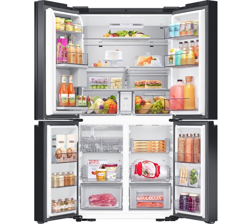 SAMSUNG Family Hub with AI Vision RF65DG9H0EB1EU Smart Fridge Freezer - Black image number 2 of 12