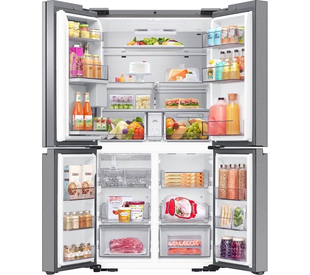 SAMSUNG Family Hub with AI Vision RF65DG9H0ESREU Smart Fridge Freezer - Silver image number 2 of 12