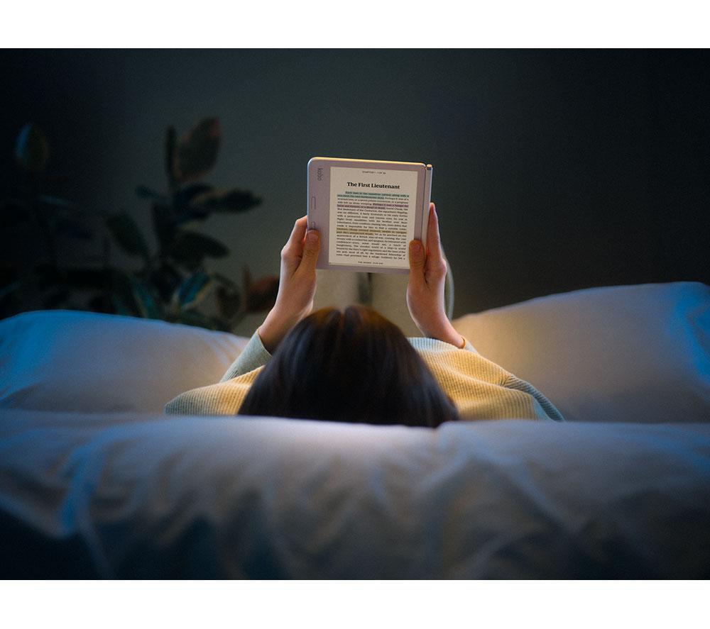 KOBO Libra Colour 7" eReader - 32 GB, White image number 6 of 7