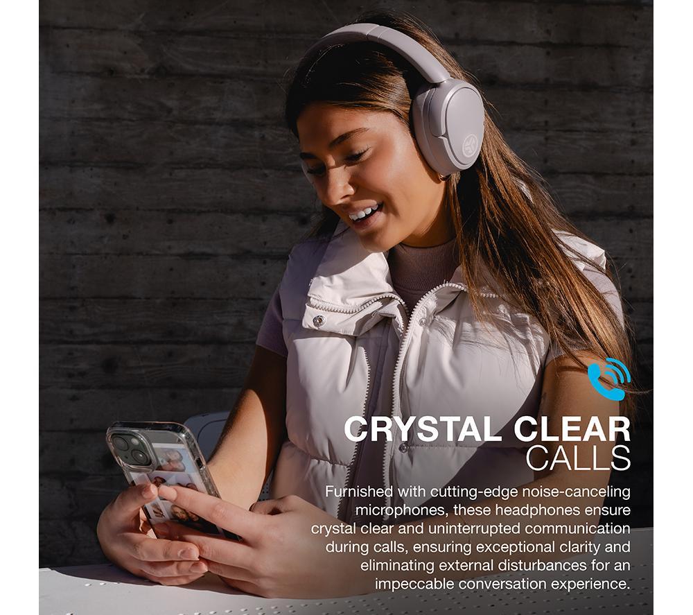 JLAB JBuds Lux Wireless Bluetooth Noise-Cancelling Headphones - Mauve image number 6 of 6