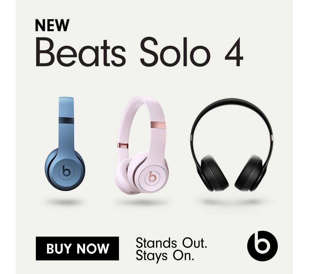 BEATS Solo 4 Wireless Bluetooth Headphones - Black image number 7 of 8