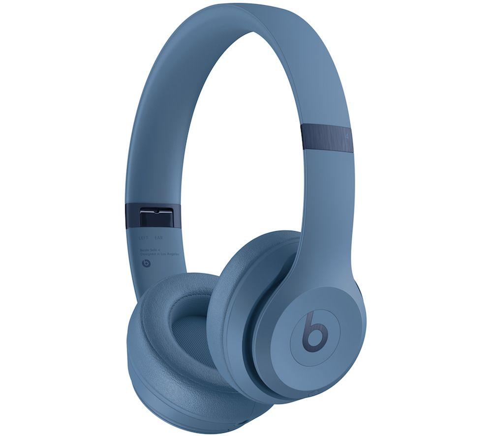 BEATS Solo 4 Wireless Bluetooth Headphones - Blue image number 4 of 8