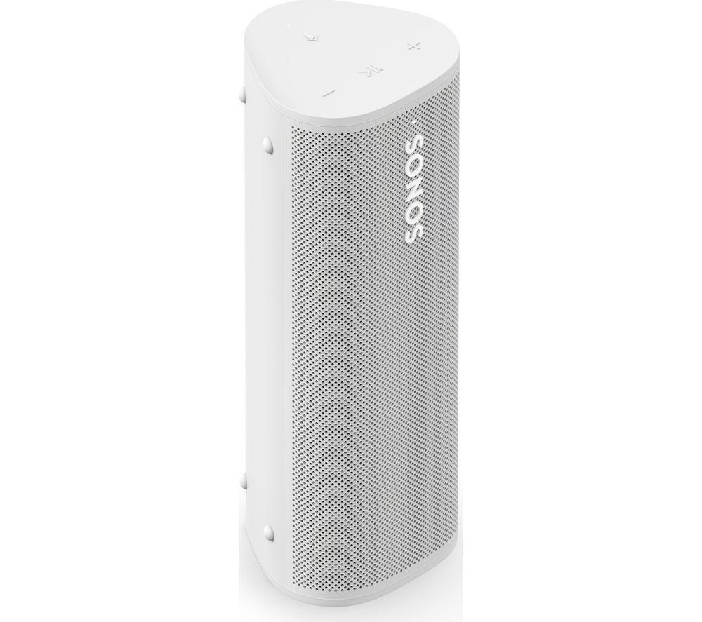 SONOS Roam 2 Portable Wireless Multi-room Speaker with Amazon Alexa - White image number 2 of 4