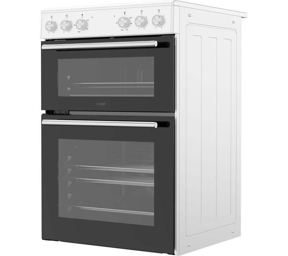 LOGIK LFTC60W24 60 cm Electric Ceramic Cooker - White image number 4 of 7