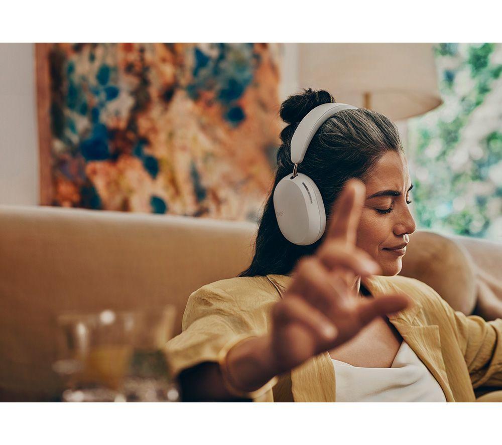 SONOS Ace Wireless Bluetooth Noise-Cancelling Headphones - White image number 9 of 11
