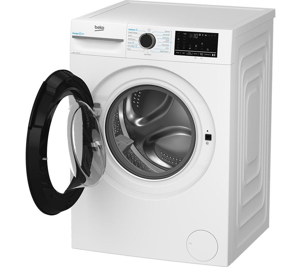 BEKO Pro EnergySpin IronFast BM3WT4941IW 9 kg 1400 Spin Washing Machine - White image number 3 of 17