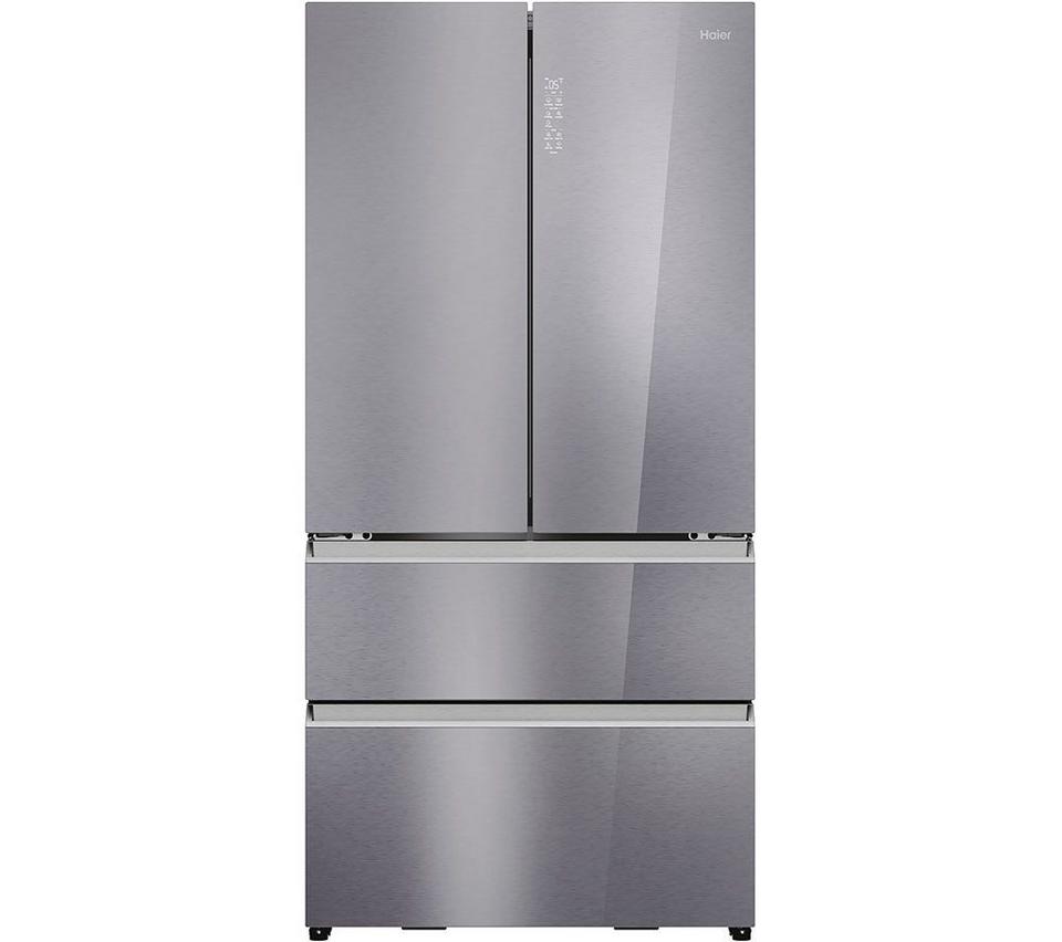 HAIER Series 7 HFR79F19EFGK Fridge Freezer - Sapphire Glass