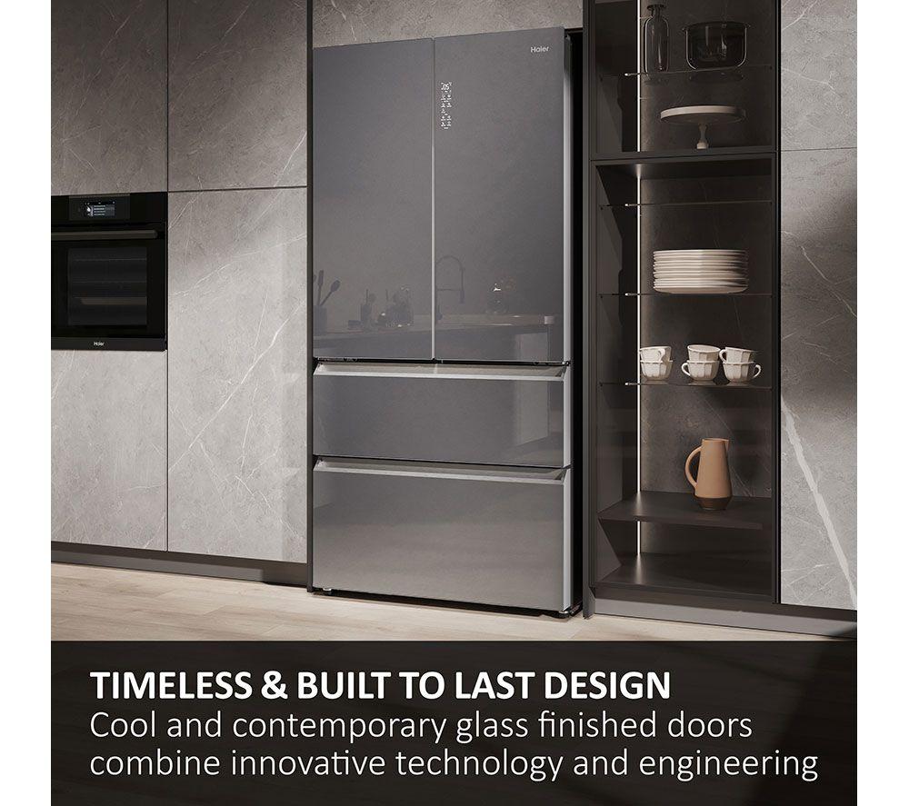 HAIER Series 7 HFR79F19EFGK Fridge Freezer - Sapphire Glass image number 2 of 17