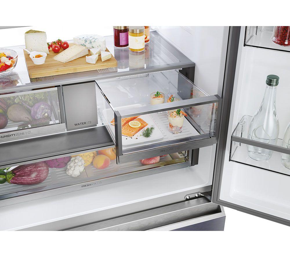 HAIER Series 7 HFR79F19EFGK Fridge Freezer - Sapphire Glass image number 12 of 17