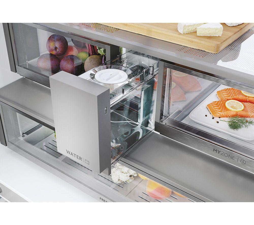 HAIER Series 7 HFR79F19EFGK Fridge Freezer - Sapphire Glass image number 13 of 17
