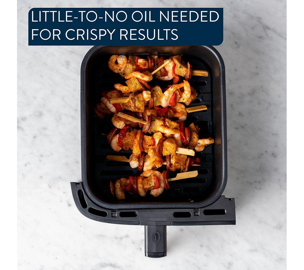 TEFAL Jamie Oliver Easy Fry EY90JDG0 8.3L Dual Drawer Air Fryer - Stainless Steel image number 5 of 9