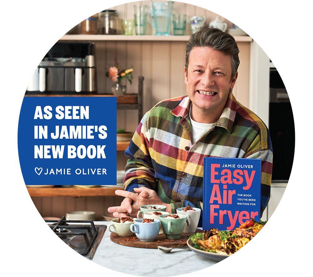 TEFAL Jamie Oliver Easy Fry EY90JDG0 8.3L Dual Drawer Air Fryer - Stainless Steel image number 8 of 9