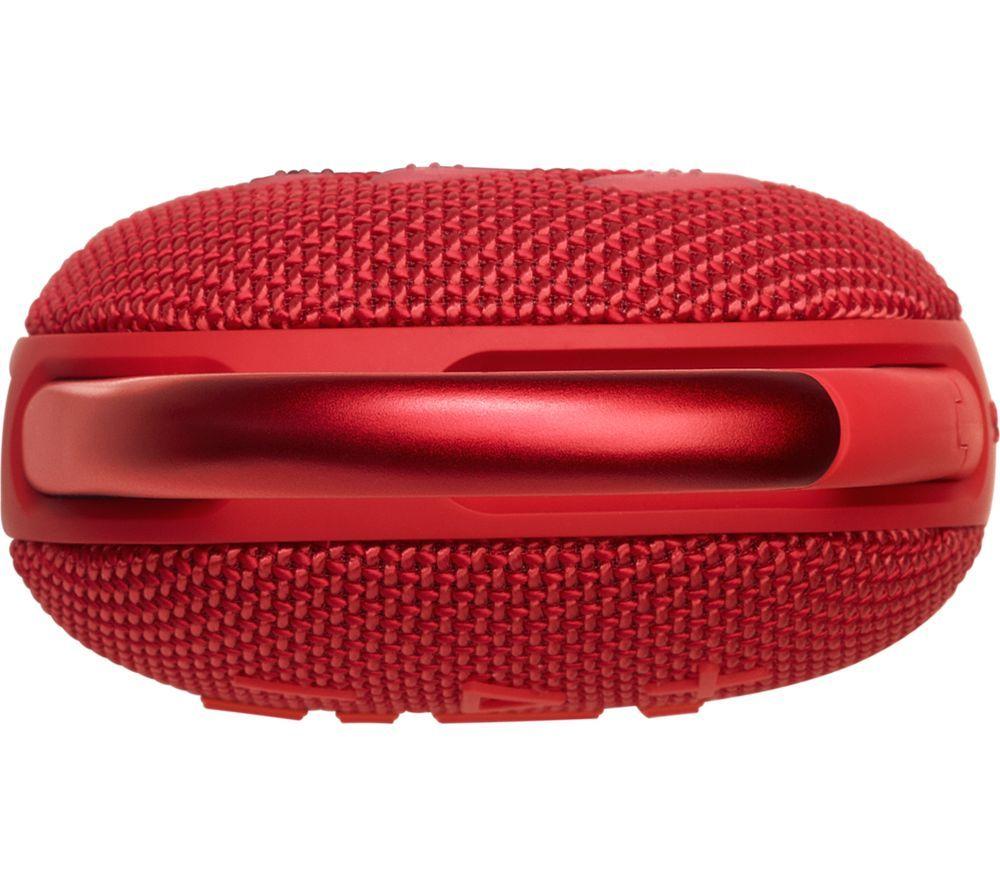 JBL Clip 5 Portable Bluetooth Speaker - Red image number 3 of 8