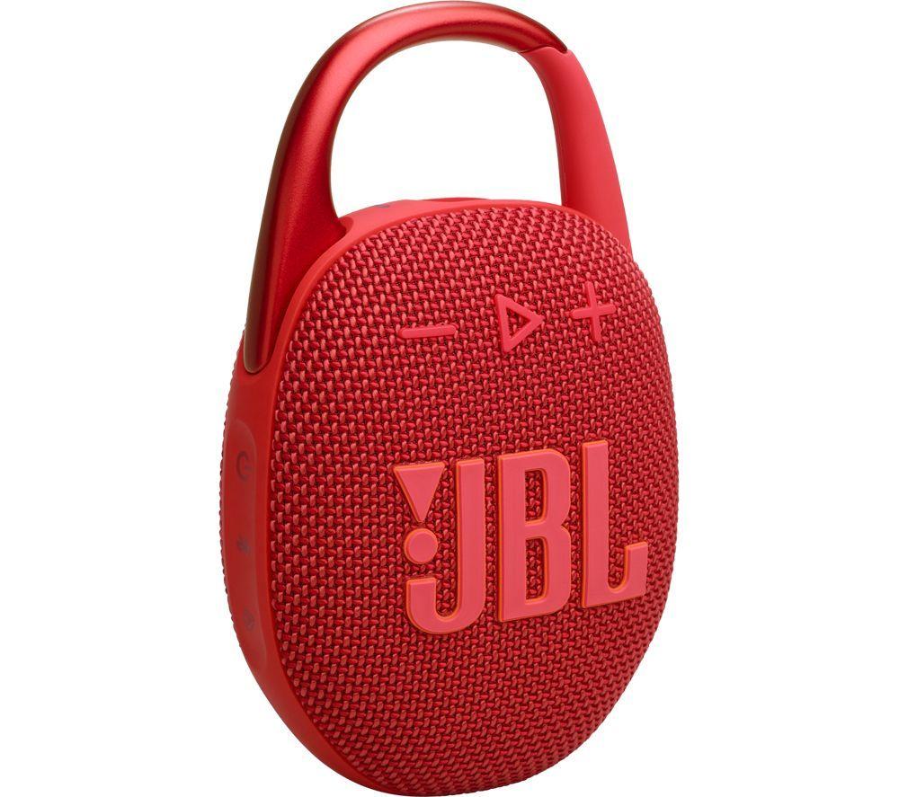 JBL Clip 5 Portable Bluetooth Speaker - Red image number 6 of 8