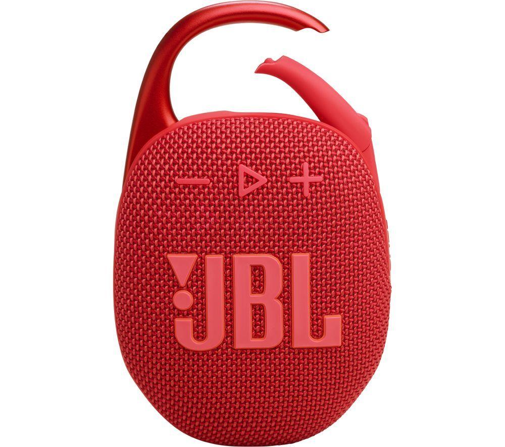 JBL Clip 5 Portable Bluetooth Speaker - Red image number 7 of 8