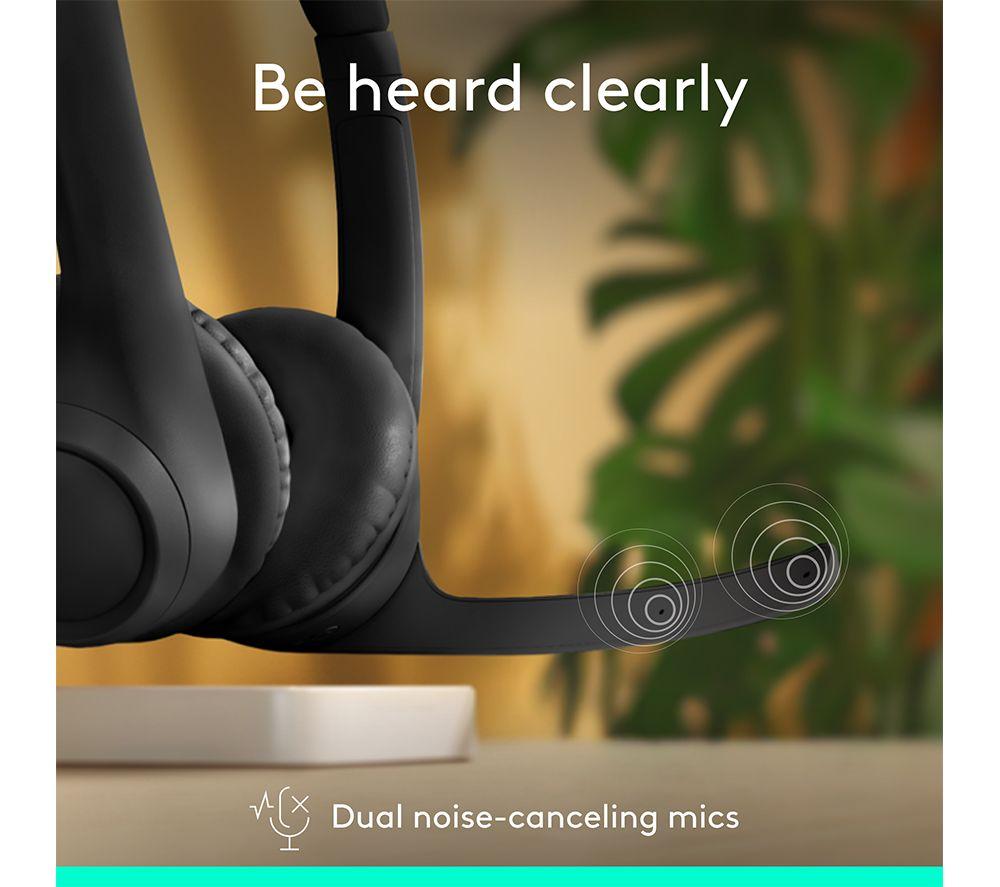 LOGITECH Zone 300 Wireless Headset - Graphite image number 2 of 10
