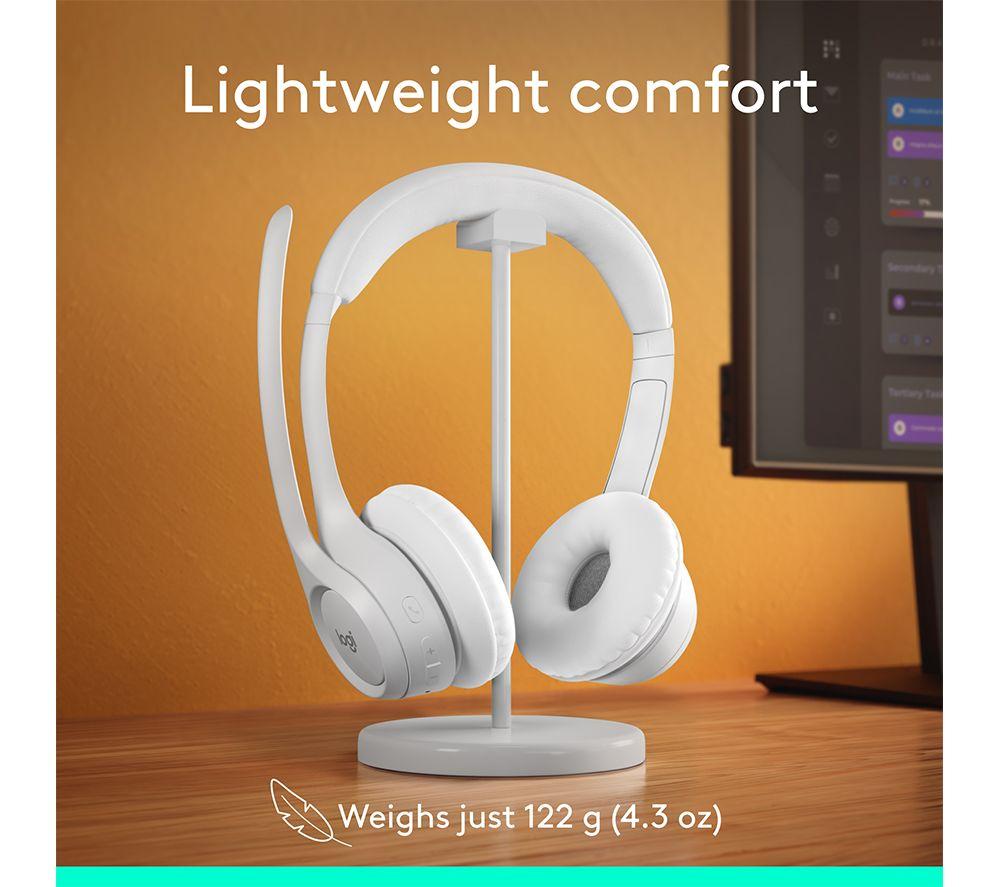 LOGITECH Zone 300 Wireless Headset - Off White image number 8 of 11