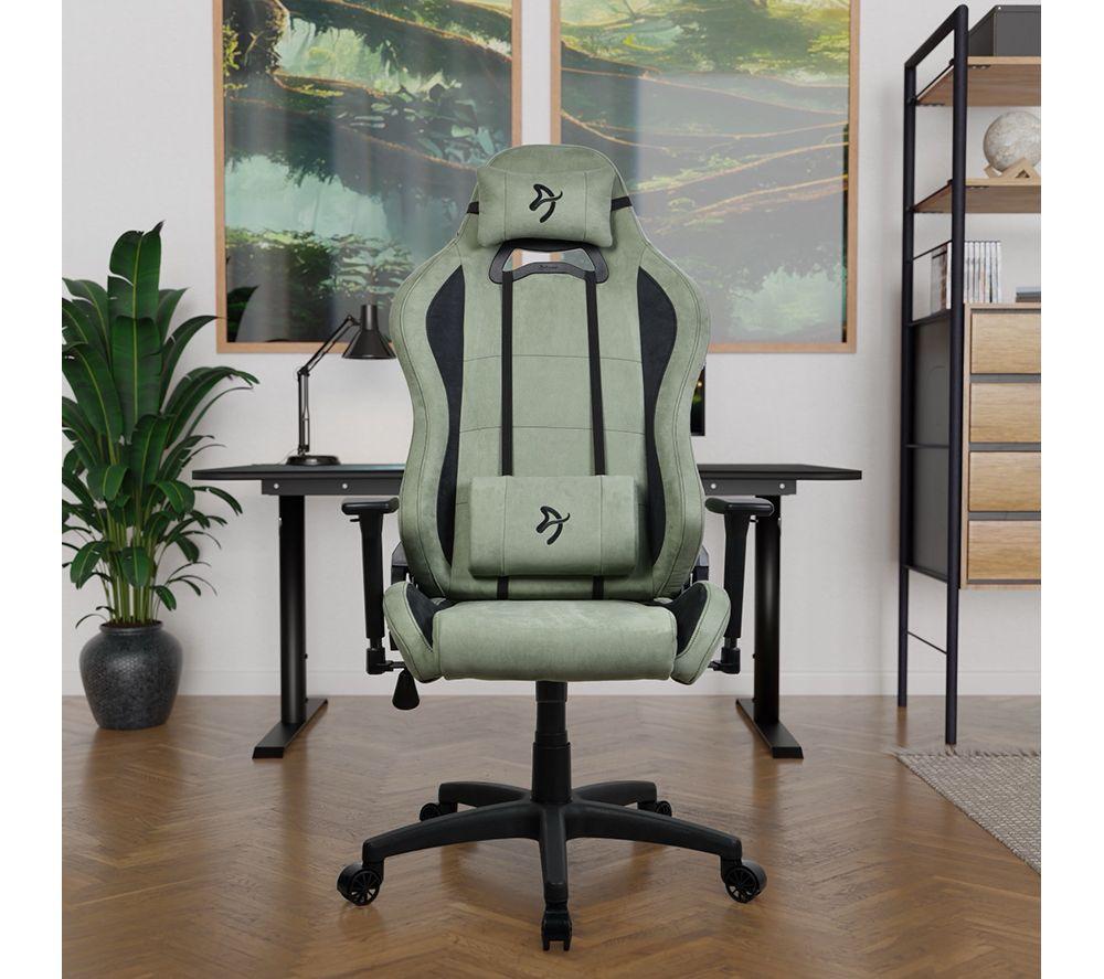Buy AROZZI Torretta Supersoft Fabric Gaming Chair Forest CurrysIE