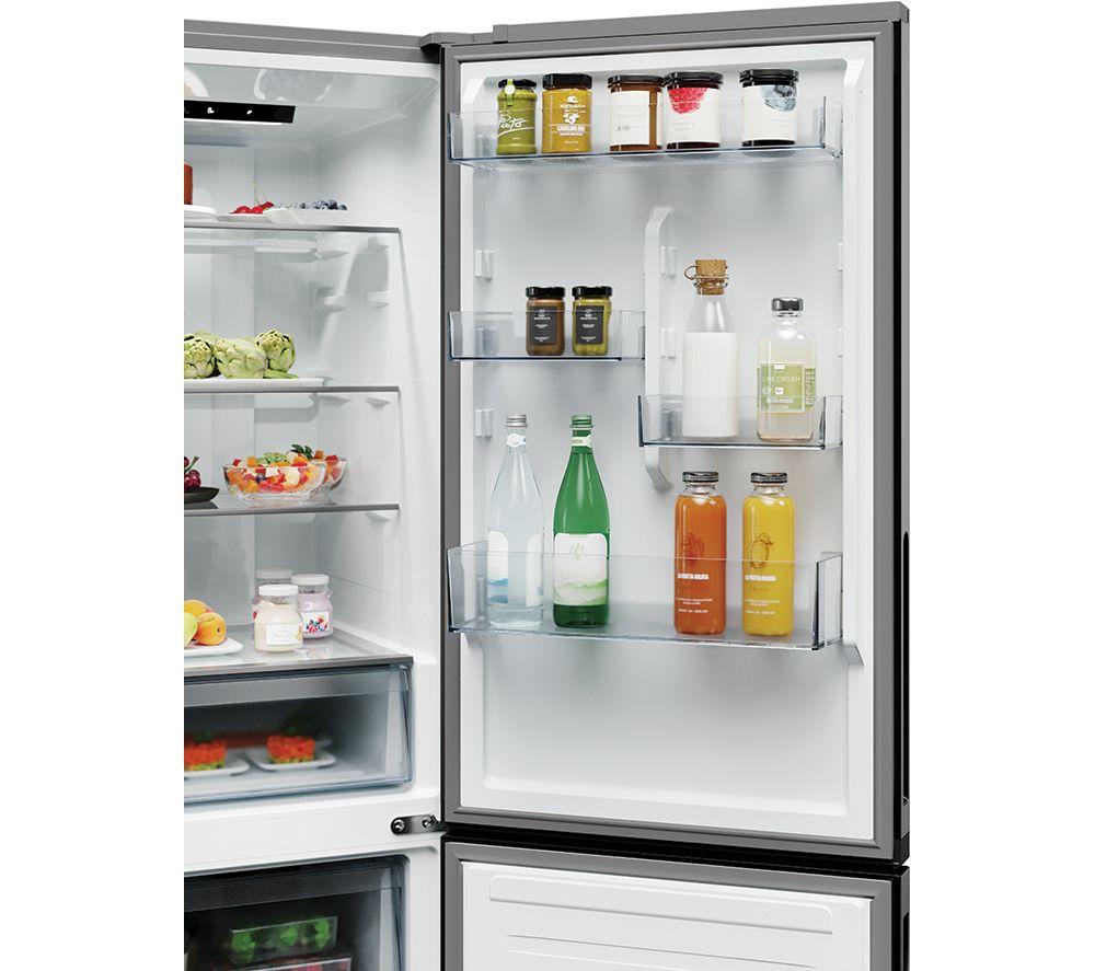 HOOVER HONCQ2T618EXK 60/40 Fridge Freezer - Silver image number 5 of 12