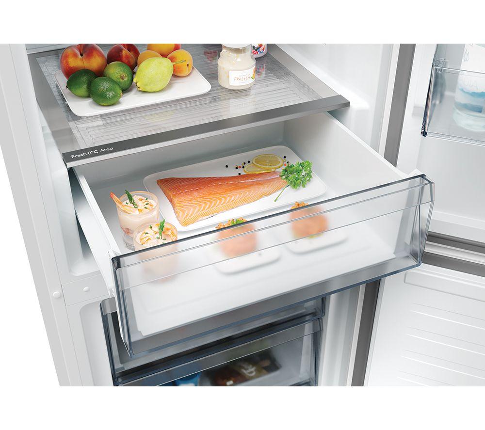 HOOVER HONCQ2T618EXK 60/40 Fridge Freezer - Silver image number 6 of 12