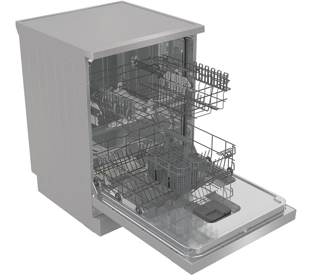 HISENSE HS642D90XUK Full-size Dishwasher - Stainless Steel image number 12 of 14