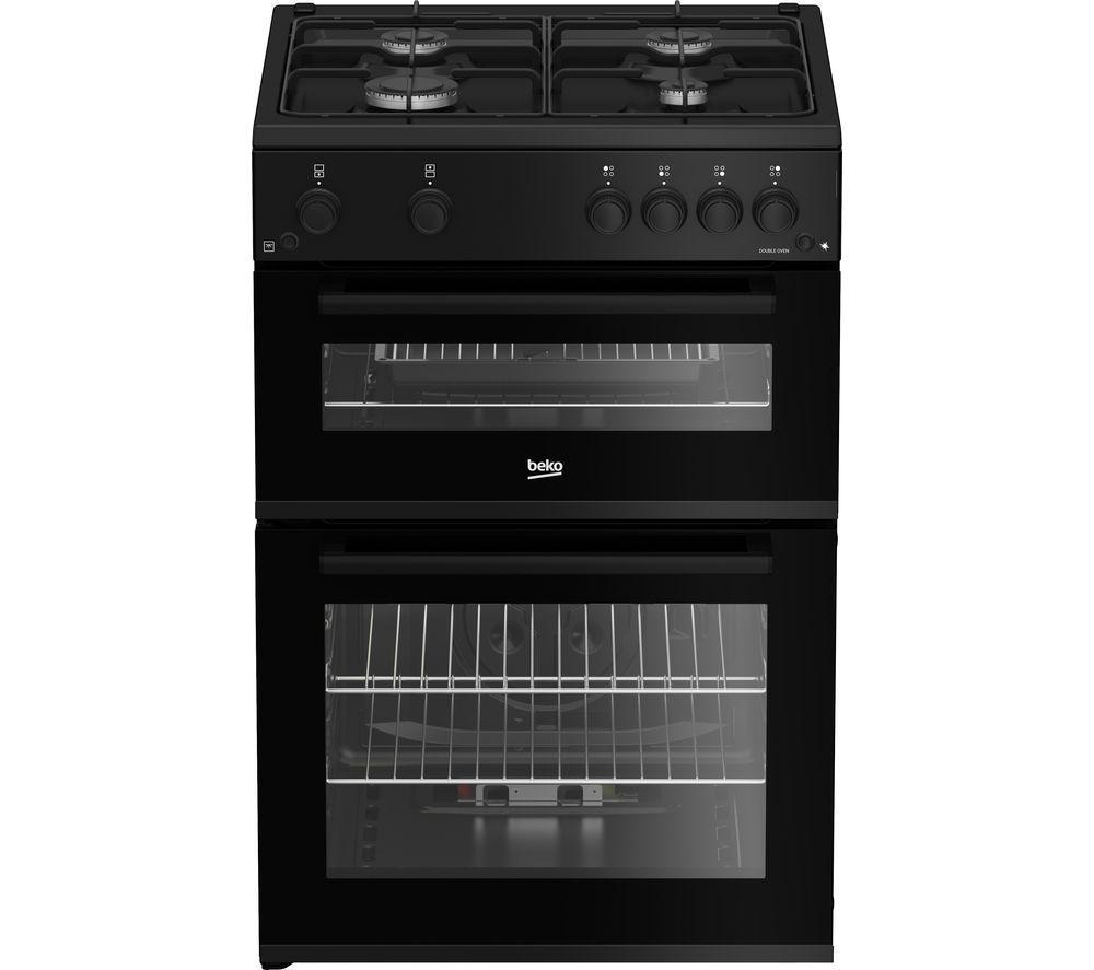 BEKO Pro FDG6201K 60 cm Gas Cooker – Black, White