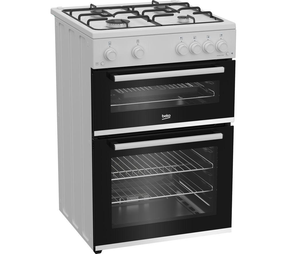 BEKO Pro FDG6201W 60 cm Gas Cooker - White image number 3 of 6