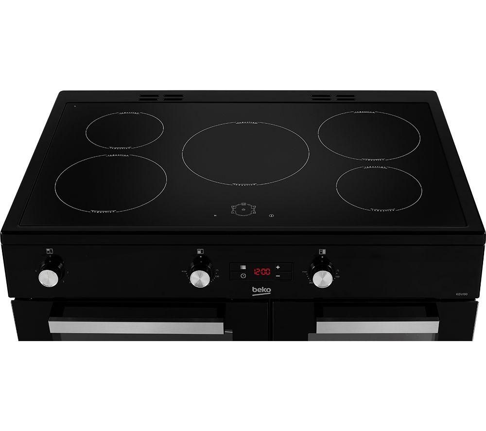 BEKO Pro KDVI90K 90 cm Electric Induction Range Cooker - Black image number 9 of 11