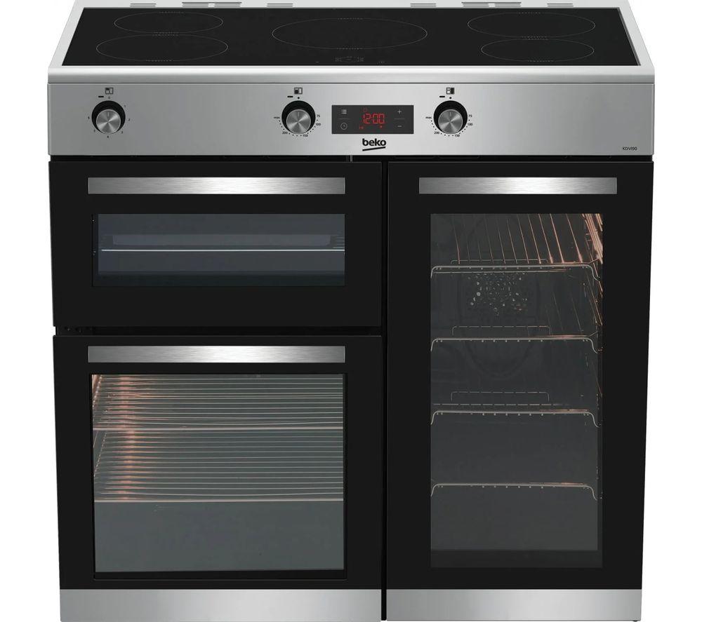 BEKO Pro KDVI90X 90 cm Electric Range Cooker - Stainless Steel, Stainless Steel