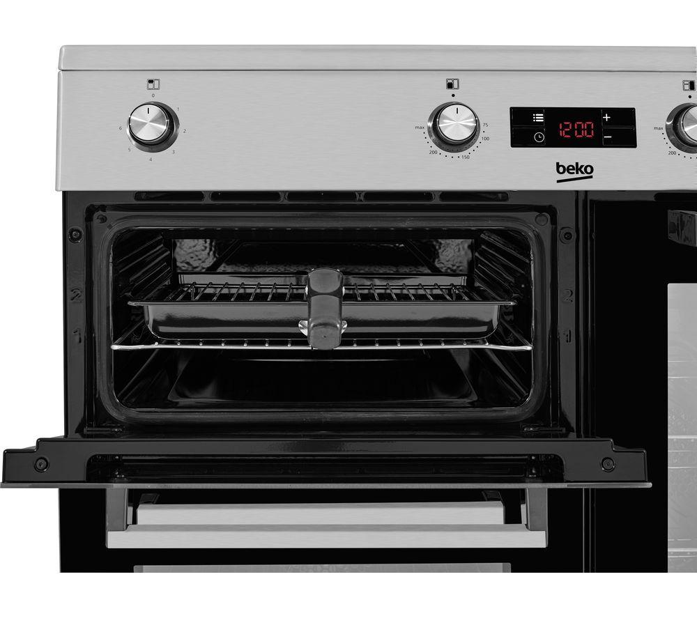 BEKO Pro KDVI90X 90 cm Electric Induction Range Cooker - Stainless Steel image number 5 of 6